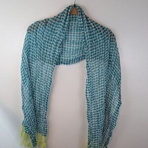 Boden Linen Print Scarf, 25" x 80"